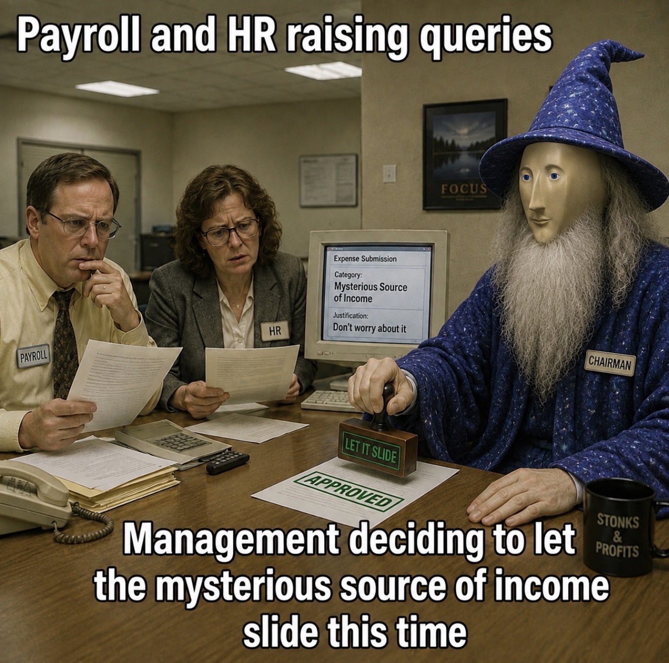 Mysterious Source of Income